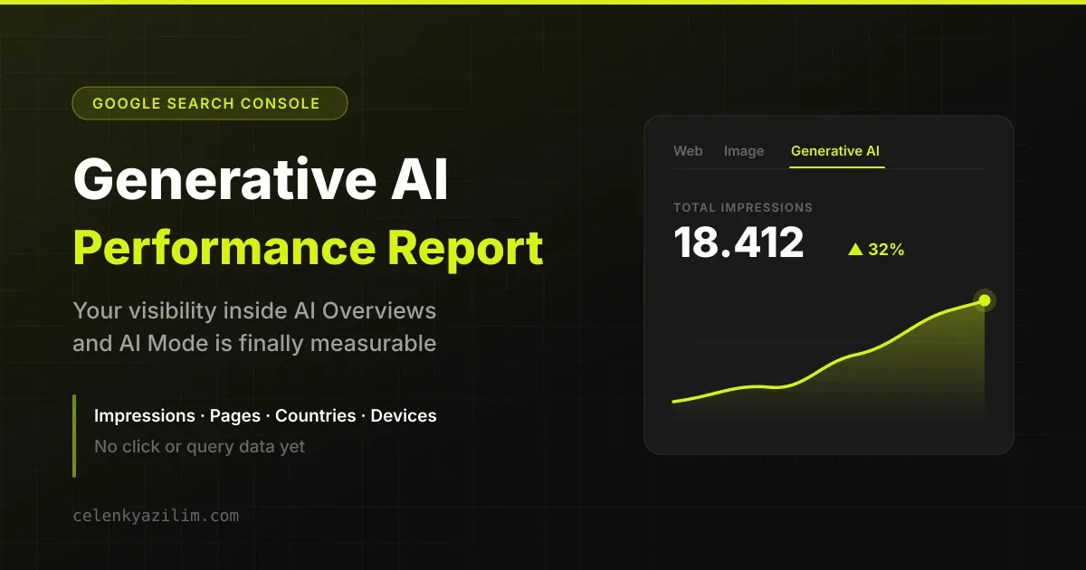 The Generative AI Report in Search Console: What the New Tab Actually Tells You