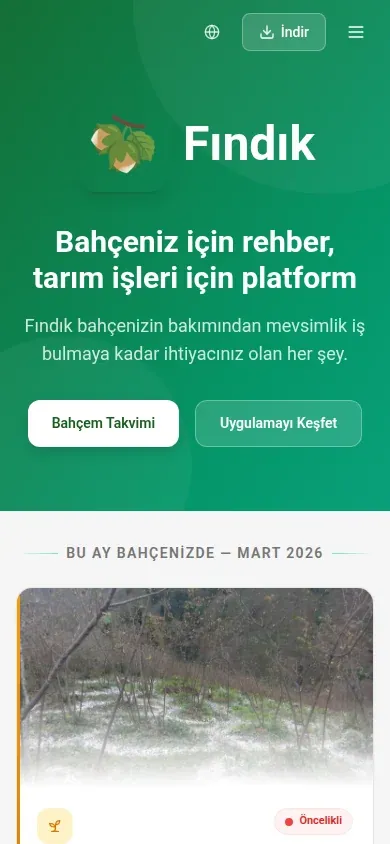 Fındık App - 2