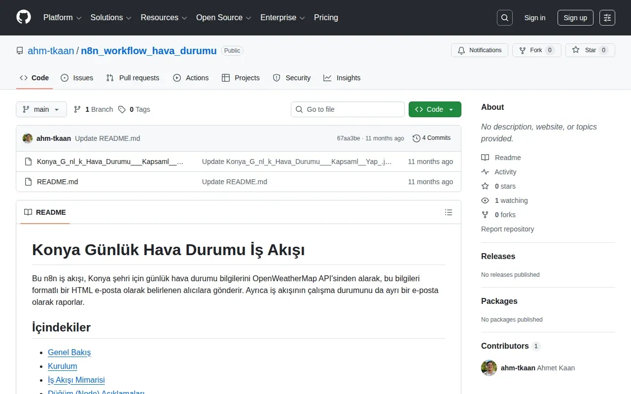 n8n Workflow Otomasyonu